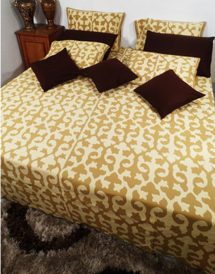 61% OFF on Heritagefabs Cotton Printed Double Bedsheet