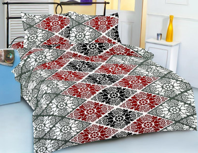 16% OFF on Royal Crust Cotton Floral Double Bedsheet