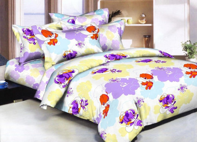 8% OFF on Weaves Cotton Floral Double Bedsheet