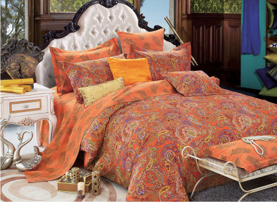17% OFF on Zyne Cotton Floral King Bedsheet