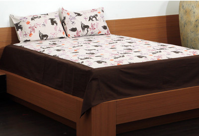 50% OFF on Flazee Cotton Printed King Bedsheet 1 BedSheet, 2Pillow Cover, Multicolor 50% OFF on Flazee Cotton Printed King Bedsheet 1 BedSheet, 2Pillow Cover, Multicolor