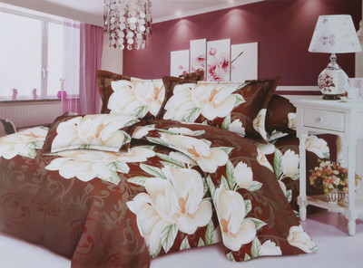 60% OFF on Urban Style Polycotton Floral Double King Bedsheet