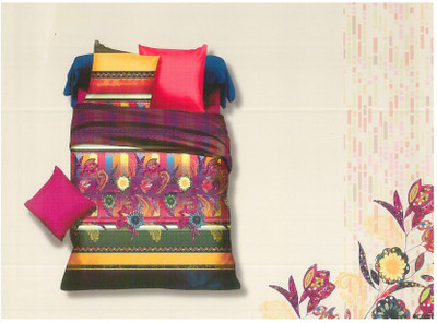 37% OFF on Ross Luxury Living Cotton Floral Double Bedsheet 37% OFF on Ross Luxury Living Cotton Floral Double Bedsheet