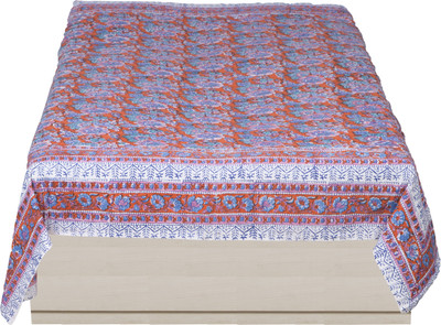 14% OFF on Rama Cotton Floral Single Bedsheet