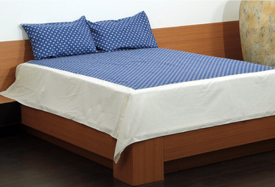 50% OFF on Flazee Cotton Ikat King Bedsheet 1 BedSheet, 2Pillow Cover, Dark Blue 50% OFF on Flazee Cotton Ikat King Bedsheet 1 BedSheet, 2Pillow Cover, Dark Blue