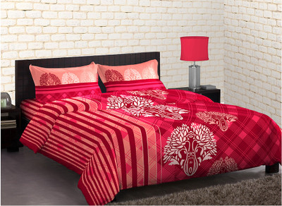 20% OFF on Stellar Home USA Polycotton Printed Double Bedsheet