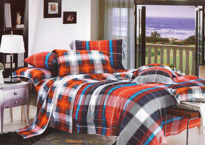 63% OFF on Wrap Cotton Floral Double Bedsheet