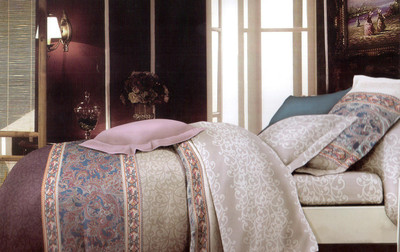 40% OFF on Black Ivy Polycotton 3D Printed Double Bedsheet