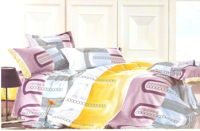 54% OFF on Breeza Polycotton Floral Double Bedsheet