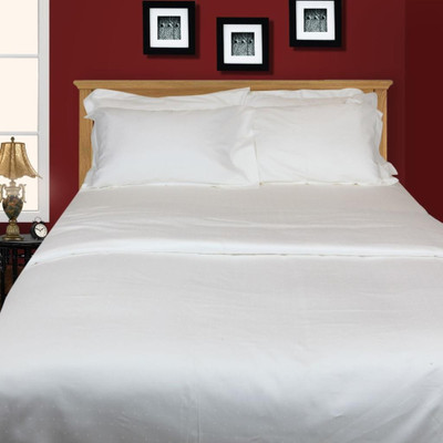 20% OFF on Just Linen Cotton Solid Extra Large Bedsheet 1 Bedsheet, 2 Pillow Covers, Milky White 20% OFF on Just Linen Cotton Solid Extra Large Bedsheet 1 Bedsheet, 2 Pillow Covers, Milky White