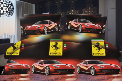 52% OFF on Elegance Polycotton Printed Double Bedsheet