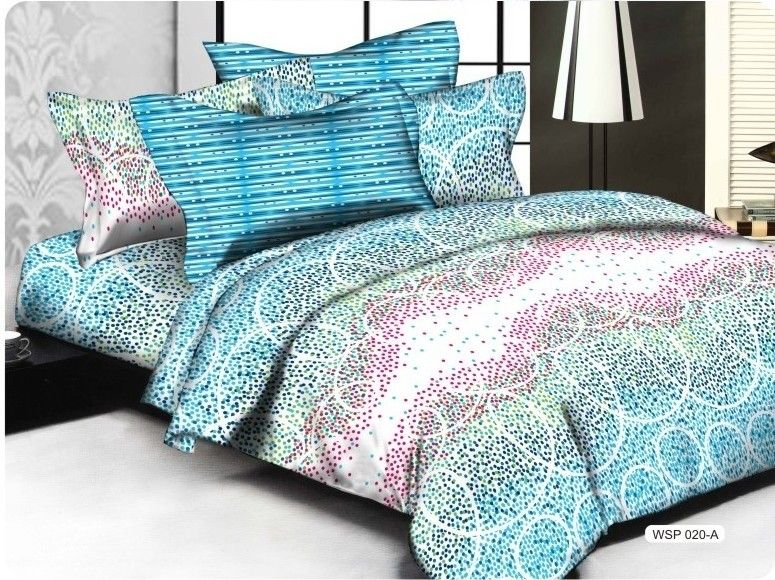 4% OFF on Weaves Cotton Floral Double Bedsheet