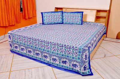 60% OFF on First Choice Cotton Printed Double Bedsheet 60% OFF on First Choice Cotton Printed Double Bedsheet