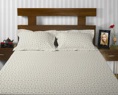 Rosebys London Cotton Floral Double Bedsheet