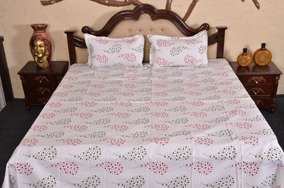 56% OFF on Urban Style Cotton Printed Double Bedsheet 1 Double Bedsheet, 2 Pillow Cover, Multicolor