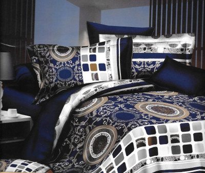 61% OFF on Fabloom Polycotton Printed Double Bedsheet