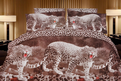 54% OFF on Elegance Polycotton Printed Double Bedsheet