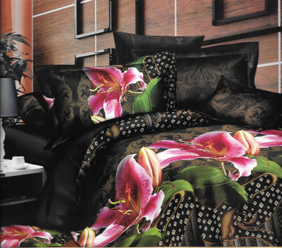 61% OFF on Fabloom Polycotton Printed Double Bedsheet