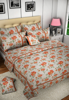 60% OFF on Shilpi Cotton Floral Double Bedsheet Multicolor 60% OFF on Shilpi Cotton Floral Double Bedsheet Multicolor