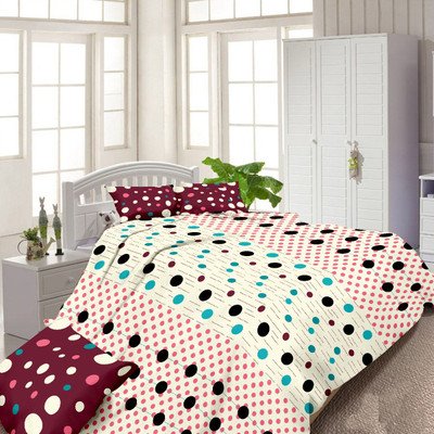 65% OFF on Urban Style Cotton Printed Double Bedsheet 1 Bedsheet, 2 Pillow covers, Marron 65% OFF on Urban Style Cotton Printed Double Bedsheet 1 Bedsheet, 2 Pillow covers, Marron