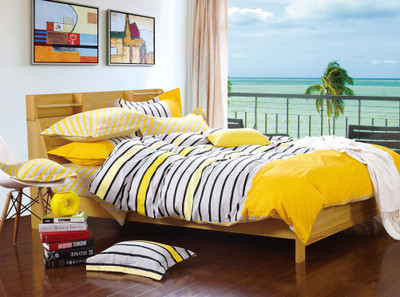 49% OFF on Boston Cotton Printed Double Bedsheet