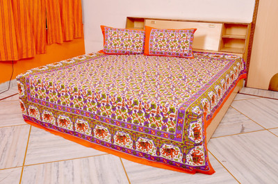 60% OFF on Popular Cotton Printed Double Bedsheet 60% OFF on Popular Cotton Printed Double Bedsheet