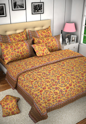 60% OFF on Shilpi Cotton Floral Double Bedsheet Multicolor 60% OFF on Shilpi Cotton Floral Double Bedsheet Multicolor