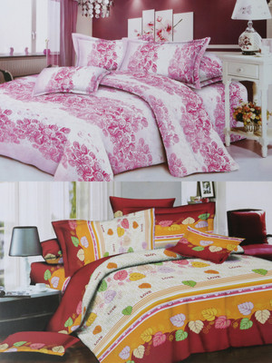 61% OFF on Urban Style Polycotton Floral Double Bedsheet