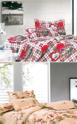 53% OFF on Fabhomes Polycotton Floral Double Bedsheet