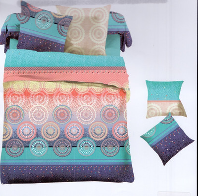 36% OFF on Ross Luxury Living Polyester Abstract Double Bedsheet