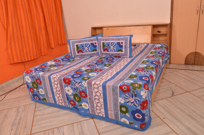 60% OFF on First Look Cotton Floral Double Bedsheet 60% OFF on First Look Cotton Floral Double Bedsheet