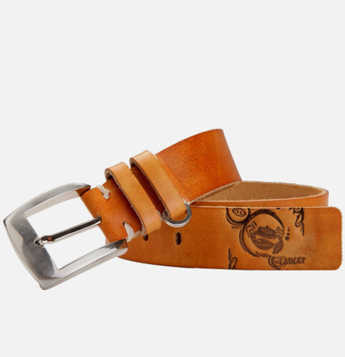 46% OFF on 99cells Men, Women Casual Tan Genuine Leather Belt Tan 46% OFF on 99cells Men, Women Casual Tan Genuine Leather Belt Tan