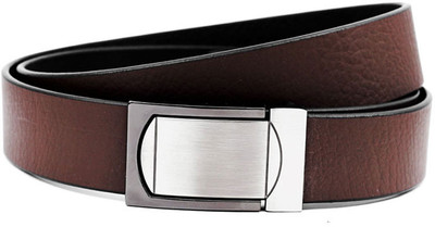 33% OFF on Magiq Men Casual, Formal Black, Brown Genuine Leather Belt Black, Brown