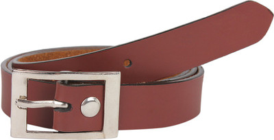77% OFF on G-MOS Women Casual Brown Artificial Leather Belt Brown10