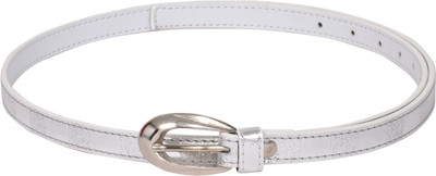 60% OFF on Scarleti Girls Formal Silver Artificial Leather Belt Silver