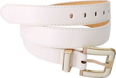 57% OFF on Super Drool Girls Evening, Party White Artificial Leather Belt White