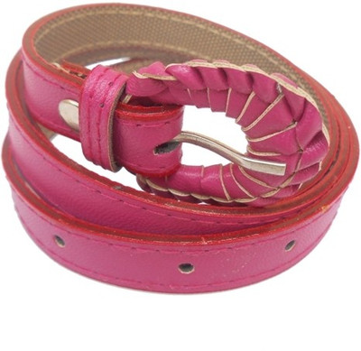 74% OFF on D&D Girls Casual Pink Artificial Leather Belt Pink-11 74% OFF on D&D Girls Casual Pink Artificial Leather Belt Pink-11
