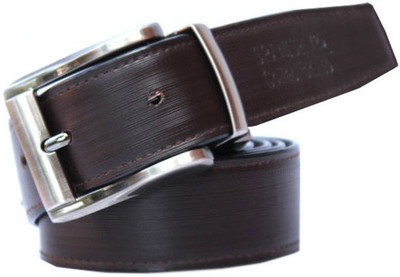 55% OFF on Winsome Deal Men Formal, Casual Brown Artificial Leather Reversible Belt Brown