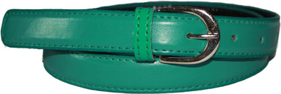 59% OFF on Authority Women Casual Green Canvas Belt Green