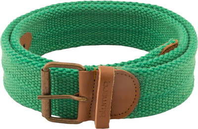 Blumerq Men Casual Green Fabric Belt Green Blumerq Men Casual Green Fabric Belt Green