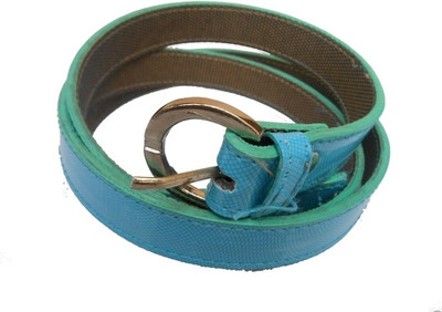 74% OFF on D&D Girls Casual Multicolor Artificial Leather Belt Turquoise-17
