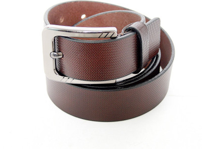 12% OFF on Leeitalian Men Formal Brown Genuine Leather Belt Brown