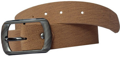 55% OFF on Winsome Deal Men Formal, Casual Beige Artificial Leather Belt Camel