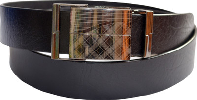 50% OFF on Bizarre Men Casual Black Belt Black