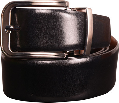 42% OFF on Cops Men Formal Black, Brown Genuine Leather Reversible Belt Black
