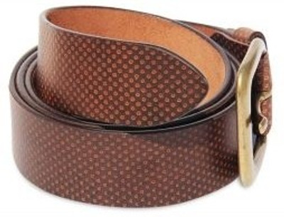 42% OFF on Calaso Men Formal Tan Belt Teek