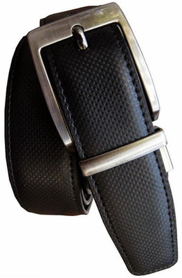 32% OFF on Winsome Deal Men Formal Black Artificial Leather Reversible Belt Black