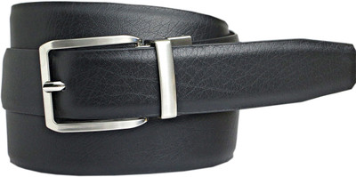 62% OFF on Abhinavs Men Formal, Casual Black, Brown Genuine Leather Reversible Belt BLBW14
