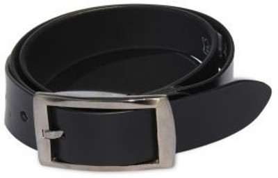 28% OFF on Calaso Men Formal Black Belt Black