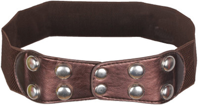 20% OFF on Khoobsurati Women Casual Brown Artificial Leather, Fabric Belt Brown 20% OFF on Khoobsurati Women Casual Brown Artificial Leather, Fabric Belt Brown